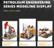 Конструктор нефтяная насосная машина Jie Star Oil Pumping machine инженерный конструктор, нефтяной насос, конструктор для детей и взрослых, 666 деталей 9221 фото 9