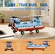 Конструктор вертоліт з тандемним ротором " Tandem Rotor Helicopter " Mould King , 270 деталей 24050 фото 3