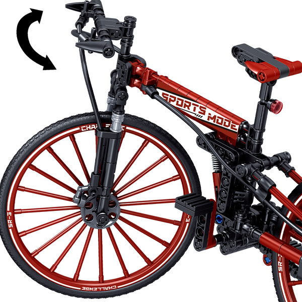 Конструктор велосипед OFF-ROAD BICYCLE ZHEGAO спортивний офф- роад , 258 деталей 941007 фото