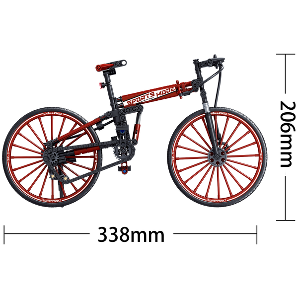 Конструктор велосипед OFF-ROAD BICYCLE ZHEGAO спортивний офф- роад , 258 деталей 941007 фото