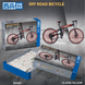 Конструктор велосипед OFF-ROAD BICYCLE ZHEGAO спортивний офф- роад , 258 деталей 941007 фото 8
