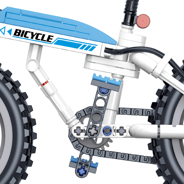 Конструктор велосипед COOL DESIGN BIKE ZHEGAO спортивний швидкісний, 228 деталей 9410244 фото