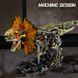 Конструктор динозавр Дилофозавр MJI Mechanical Dilophosaurus для дітей та дорослих, 1277 деталей 13101 фото 8