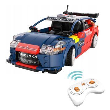 Конструктор детский на радиоуправлении "2008 Citroen C4 WRC" от CADA, 329 деталей C51078W C51078W фото