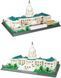Конструктор 3D Wange Архітектура Капітолій Вашингтон США United States Capitol 5235 для дітей та дорослих,3Д, 1074 деталей 5235 фото 4