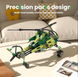 Конструктор вертолет военный разведчик &laquo;Exploration Helicopter&raquo; Mould King, 284 детали 24052 фото 4