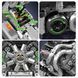 Конструктор двигатель Bugatti W16 Engine Mould King моторизованный для детей и взрослых, 2024 деталей 10201 фото 8