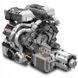 Конструктор двигатель Bugatti W16 Engine Mould King моторизованный для детей и взрослых, 2024 деталей 10201 фото 2