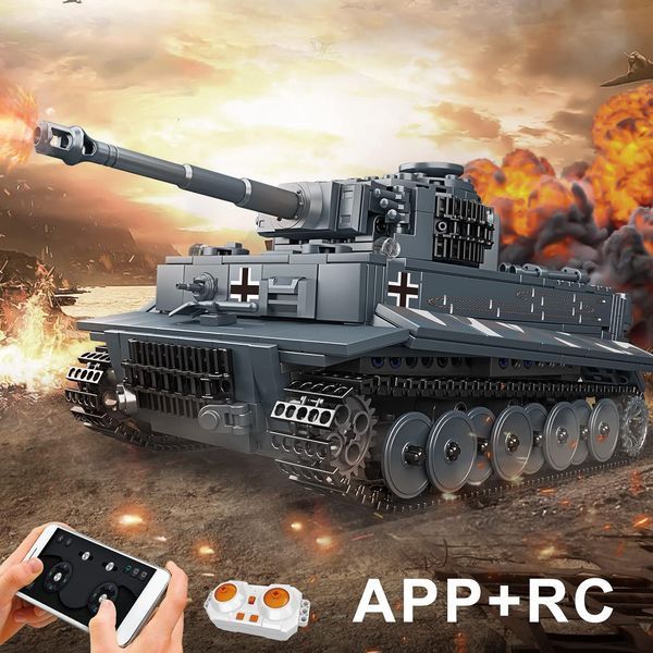 Конструктор танк ТИГР Tiger Tank Mould King Technik 20014, для дорослих та дітей, 800 деталей 20014 фото