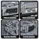 Конструктор танк ТИГР Tiger Tank Mould King Technik 20014, для дорослих та дітей, 800 деталей 20014 фото 6