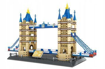 Конструктор архітектура Wange 3D Тауерський міст The Tower Bridge 5215 Лондон 3Д 1052 деталі 5215 фото