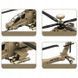 Конструктор вертоліт WANGE AH-64 Apache гелікоптер армії США військова авіація техніка, 259 деталей 4007 фото 3