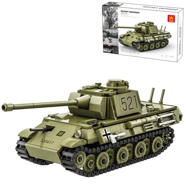 Конструктор Wange танк Panther Pz.Kpfw V танк Пантера военная техника ,638 деталей 4517 фото