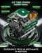 Конструктор двигатель V8 Tank Engine Mould King моторизованный детский танк, 2250 деталей 10182 фото 7
