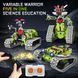 Конструктор робот программируемый STEM-робот 5 в 1 Robots Variable Warrior с пультом и приложением робот-трансформер для детей на радиоуправлении, 705 деталей 96165 фото 3