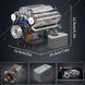 Конструктор двигатель V8 ENGINE бензиновый восьмицилиндровый мотор Mould King 10088s для детей и взрослых, 535 деталей 10088s фото 5