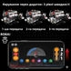 Конструктор двигателя BMW F1 V8 аккумуляторный мотор с приложением STEM конструктор двигателя внутреннего сгорания для детей и взрослых, 664 детали 96212 фото 6
