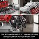 Конструктор двигун V12 Naturally Aspirated Engine Ferrari Mould King моторизований дитячий мотор, 1366 деталей 10210 фото 6
