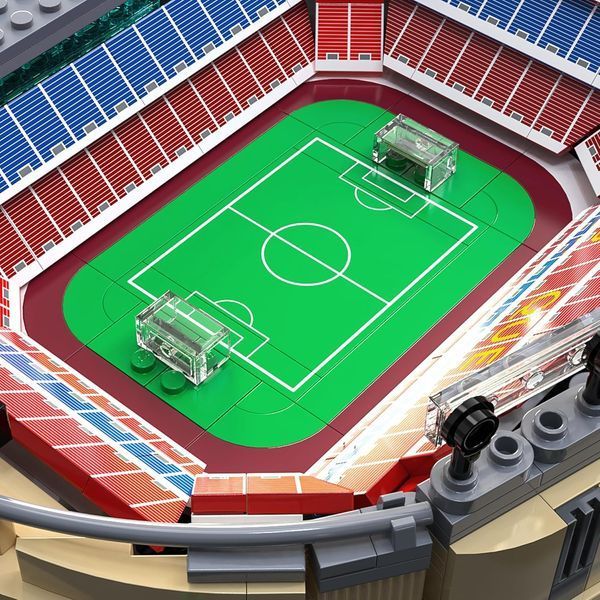 Конструктор стадіон Cada Fc Barcelona Camp Nou Spotify Barca La Liga стадіон Барселони для дітей та дорослих, 728 деталей 66023 фото
