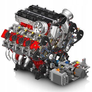 Конструктор двигатель TECHNIC "ДВИГАТЕЛЬ V8" F488 от Mould King для детей и взрослых , 2718 деталей 10130 фото
