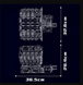 Конструктор двигатель TECHNIC "ДВИГАТЕЛЬ V8" F488 от Mould King для детей и взрослых , 2718 деталей 10130 фото 7