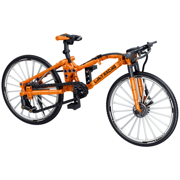 Конструктор велосипед DOWNHILL BIKE ZHEGAO скоростной горный , 253 детали 941006 фото