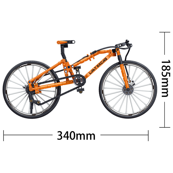 Конструктор велосипед DOWNHILL BIKE ZHEGAO скоростной горный , 253 детали 941006 фото